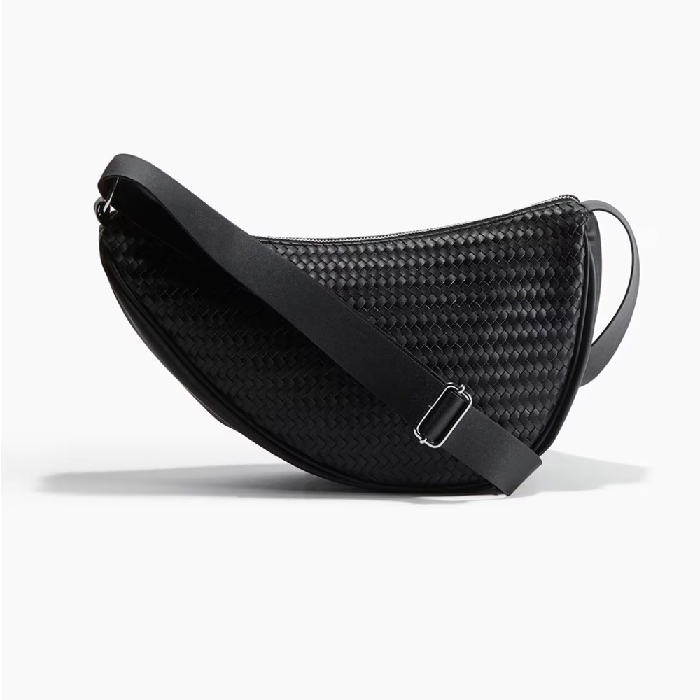 H&M BRAIDED CROSSBODY BAG